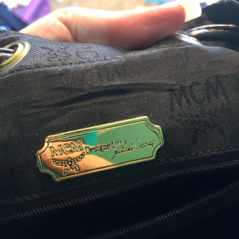 Vintage authentic 💯 MCM Backpack - Picture 6 of 8